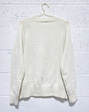 Load image into Gallery viewer, Cream Smiley Face Sweater (XL)