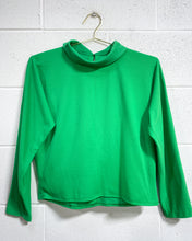 Load image into Gallery viewer, Vintage Kelly Green Turtleneck