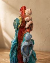 Load image into Gallery viewer, Ceramic Vintage Clay Figure Sculpture