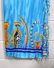 Load image into Gallery viewer, Blue Beach Cover Up/Wrap