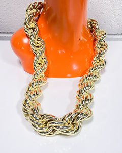 Extra Chunky Faux Gold Chain