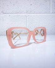 Load image into Gallery viewer, Pink Glasses with Snake Temples