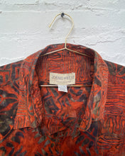Load image into Gallery viewer, Rust Colored Hawaiian Shirt (4X)