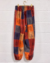 Load image into Gallery viewer, Flowy Graphic Pants in Oranges and Reds