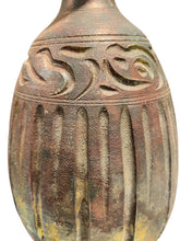 Load image into Gallery viewer, Copper Iridescent Raku Signed Vessel