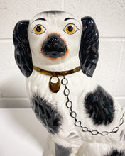 Load image into Gallery viewer, Vintage Staffordshire Ceramic Spaniel Dog Figurine- Left Facing