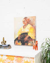 Load image into Gallery viewer, Woman Sitting Oil Painting