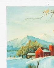 Load image into Gallery viewer, Winter at Home Oil Painting by J Gaines