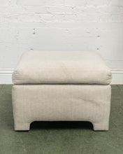 Load image into Gallery viewer, Vintage Parsons Ottoman
