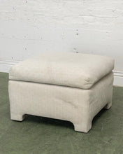 Load image into Gallery viewer, Vintage Parsons Ottoman