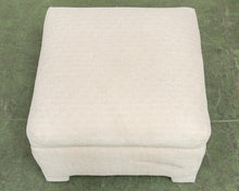 Load image into Gallery viewer, Vintage Parsons Ottoman