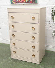 Load image into Gallery viewer, Almond Art Deco Dresser