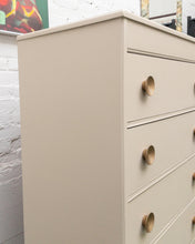 Load image into Gallery viewer, Almond Art Deco Dresser