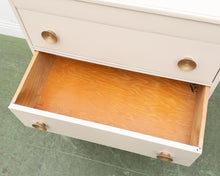 Load image into Gallery viewer, Almond Art Deco Dresser