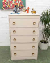 Load image into Gallery viewer, Almond Art Deco Dresser