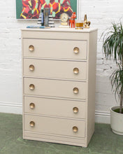 Load image into Gallery viewer, Almond Art Deco Dresser