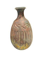 Load image into Gallery viewer, Copper Iridescent Raku Signed Vessel