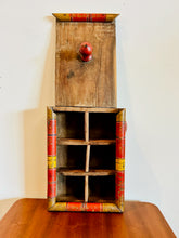 Load image into Gallery viewer, Lacquerware Hand Painted Wooden Spice Box