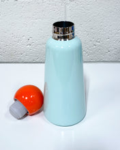 Load image into Gallery viewer, Mint and Orange Water Bottle