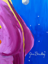 Load image into Gallery viewer, Space Girl #7 Painting by Jean Bradley