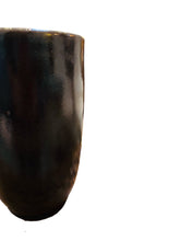 Load image into Gallery viewer, Deep Dark Amethysts Purple Pottery vase