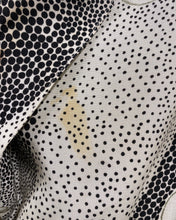 Load image into Gallery viewer, Vintage Cream and Black Floral Dress - As Found (S)