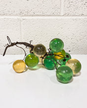 Load image into Gallery viewer, Vintage Gold and Green Lucite Grapes