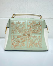 Load image into Gallery viewer, Mint Green Monogrammed Purse

