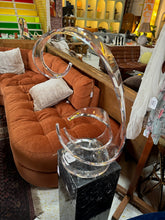 Load image into Gallery viewer, Sculpture Lucite Acrylic Clear Wave by Grace Absi