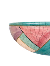 Load image into Gallery viewer, Large Raku Bowl by Mindy Brunn