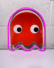 Load image into Gallery viewer, Pac Man Red Ghost LED Sign