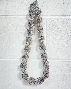 Extra Chunky Faux Silver Chain