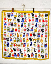 Load image into Gallery viewer, Kitty Scarf in White + Gold