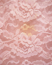 Load image into Gallery viewer, Vintage Peach Lace Blouse and Skirt Set - As Found