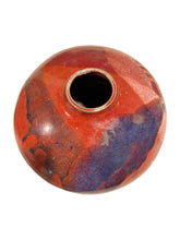 Load image into Gallery viewer, Red Blue Glaze Stoneware Studio Pottery