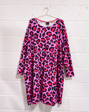 Load image into Gallery viewer, Pink Animal Print Curvature Dress (XL)