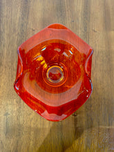 Load image into Gallery viewer, Modern Viking Epic Ruby Red Art Glass Bowl With Rolled Edges