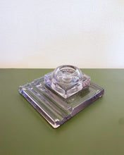 Load image into Gallery viewer, Antique 2-Piece Glass Inkwell