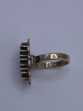 Load image into Gallery viewer, 70s Brutalist.925 Cocktail Ring