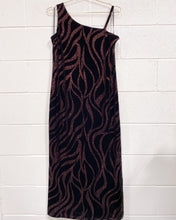 Load image into Gallery viewer, Chocolate Brown Sparkly Evening Dress (12)