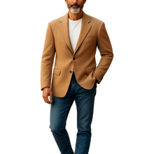 Load image into Gallery viewer, Andrew Fezza Camel Hair Sports Jacket