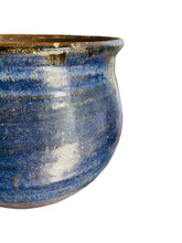 Load image into Gallery viewer, Cobalt Blue Glaze Bulbous Pot