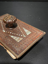 Load image into Gallery viewer, Antique Mother of Pearl Inlay Blotter
