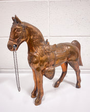 Load image into Gallery viewer, Vintage Copper Horse Figurine