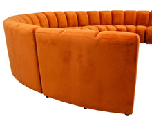 Load image into Gallery viewer, Burnt Orange Chic Circle Sofa