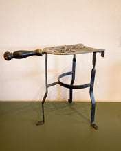 Load image into Gallery viewer, 18th Century Brass & Iron Fireplace Hearth Trivet