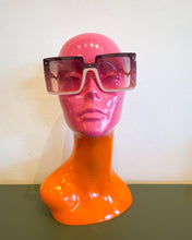 Load image into Gallery viewer, Pink and Purple Rectangular Sunnies