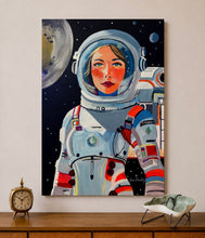Load image into Gallery viewer, Space Girl #10 Painting by Jean Bradley