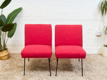 Load image into Gallery viewer, Milo Baughman for Pacific Iron in Viper Red