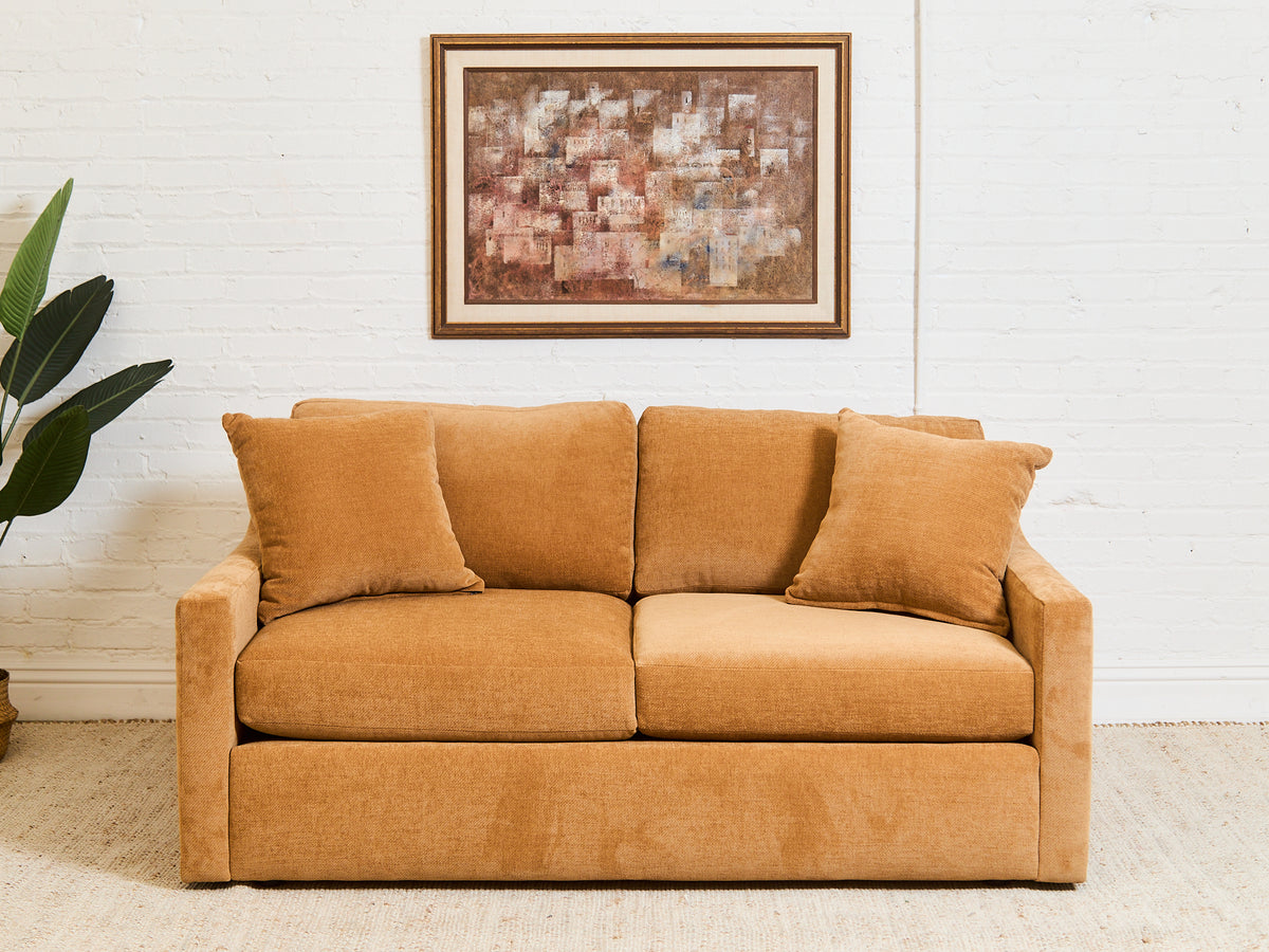 Hauser Sleeper Sofa in Maven Ginger – Sunbeam Vintage